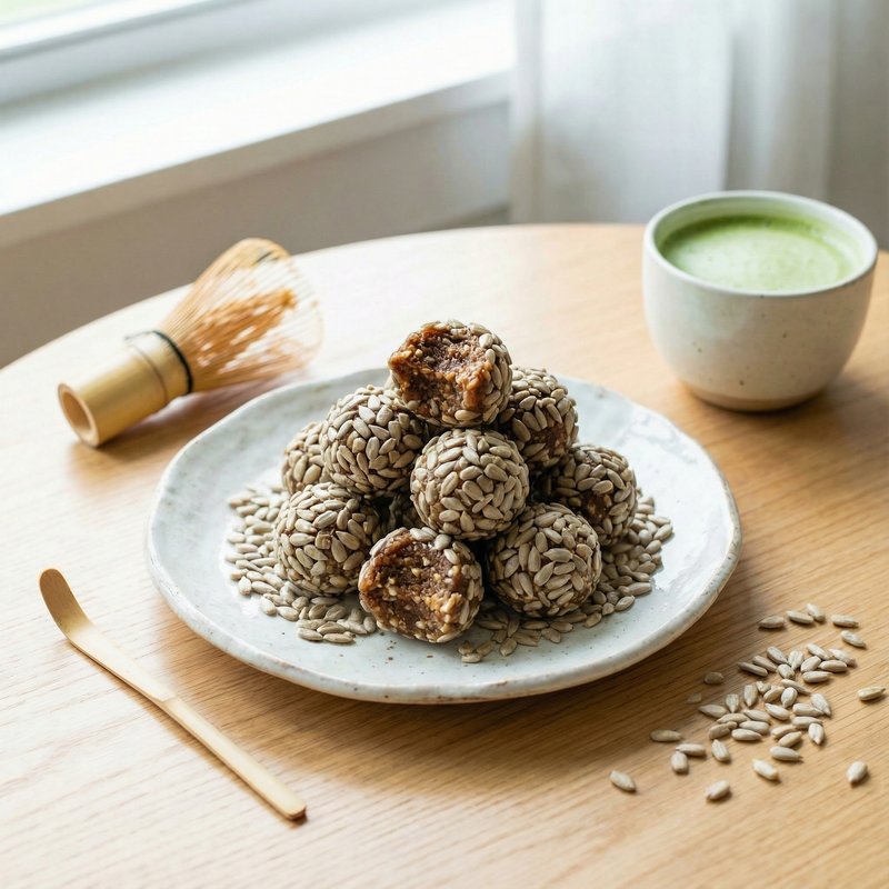 Gluten-Free Sunflower Seed Protein Bites