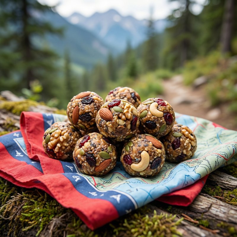 Trail Mix Protein Balls